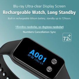 WNKRUN Wireless Restaurant Pager System with 1 Waterproof Watch Pager and 2 Call Buttons (2 N1 buttons)