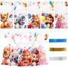 LOKIPA Happy Birthday Treat Bags, 150 PCS Cellophane Treat Bags