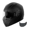 VCAN VX Lightweight Full Face Motorcycle Street Bike Helmet with