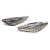 RZG 2x Clear Lens Side Indicator Amber LED Marker Repeater