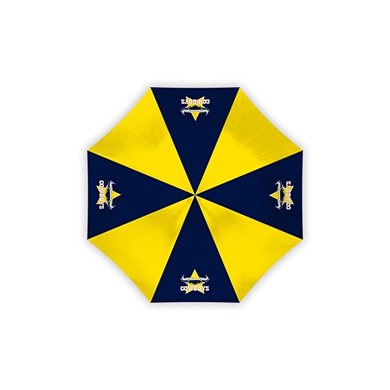 North Queensland Cowboys NRL Rugby League Compact Umbrella