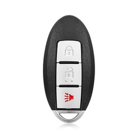 Keylessbest Replacement for Nissan Murano S Titan Pathfinder Key Fob Remote Control 2015 2016 2017 2018 3 Buttons 433MHz KR5S180144014,Black