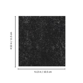 TEHAUX Charcoal Litter Filters 15pcs Cat Litter Box Pad Odor Eliminating Filters