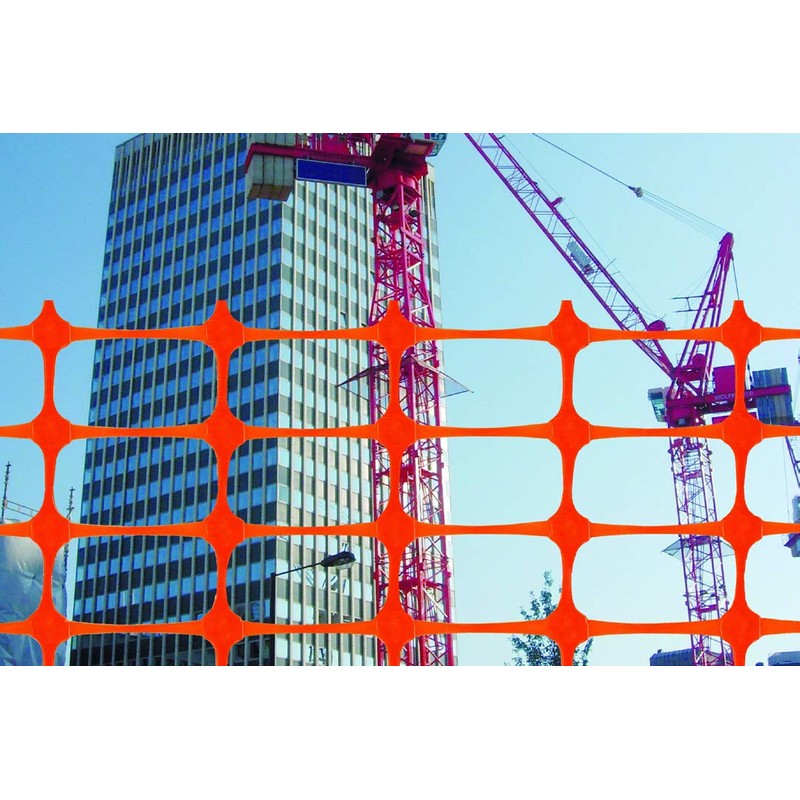 TENAX Beacon Plus Safety Fence 4' x 100' Orange