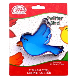 Twitter Bird Cookie Cutter- Stainless Steel