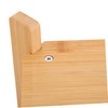 Mobestech Wooden Beverage Dispenser Stand Multi Functional Square Holder for