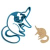 Cat Licking Butt Cookie Cutter - Kitty Booty Feline Butthole