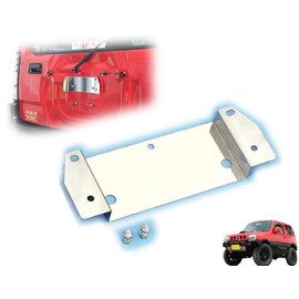 NTS GIKEN NTS Giken LED Type Number Transfer Kit for Jimny JB23 Jimny Number Move, Relocation, Dress Up JB23 (Stay Single (Stainless Steel))