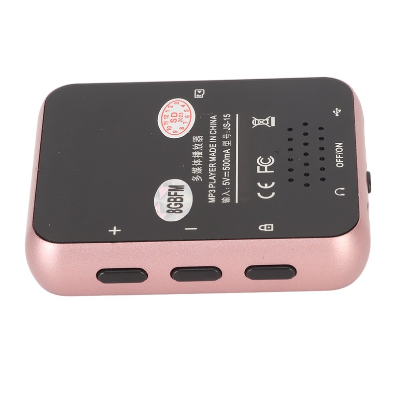 MP3 Bluetooth Player HiFi Lossless 1.8 Inch Touch Screen Support