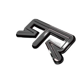 Emblem Badge One (1) RTR Emblem Fits FORD MUSTANG Rear Deck Lid Badge Nameplate Logo Decal