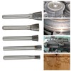 N Type Rotary Burr Set Single Cut 6mm Shank Carbide