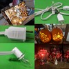 White Single Bulb Light Cord C7 Accessory Cord for Christmas