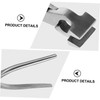 LALAFINA Professional Side Flush Pliers Steel Flat-Nose Pliers for Leather
