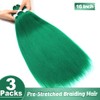 Braiding Hair Extensions 26 Inch Pre stretched Braiding Hair Hot