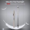 klarus E5 Pocket Flashlight, Rechargeable EDC Flashlight, Super Slim Flat