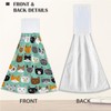 susioy Cute Cat Kitten Head Hand Towels with Loop Set