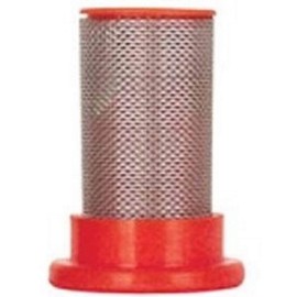 Valley Industries NS-50-CSK 50 Mesh Replacement Broadcast Sprayer Nozzle Strainer-50, 4 Pack, Red