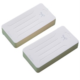 Doromy 100PCS Hair Clip Bow Display Cards Rectangular Clip Collecting Cardboard Kraft Paper Hair Bow Holder Cards for Hair Accessories Displaying Organizing Packaging 2.56 * 5.12Inch