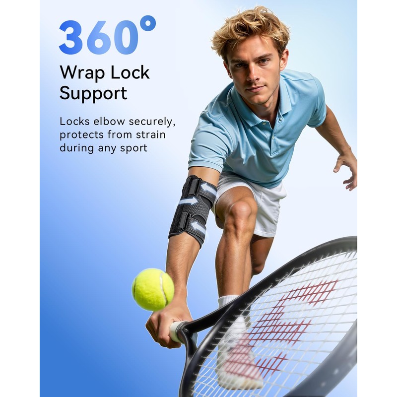 Upgraded Cubital Tunnel Elbow Brace for Women and Men,Elbow Splint-M