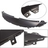 ECOTRIC Front Upper Cover Grille Black Compatible with 2018 2019