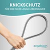 Engelbach® Shower Hose 1.6 m with Double Twist Protection, Stainless