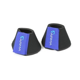 Shires Arma Neoprene Over Reach Boots - Royal Blue Extra Full