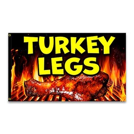 Vista Flags Turkey Legs 3x5 Premium Polyester Flag (Made in The USA)