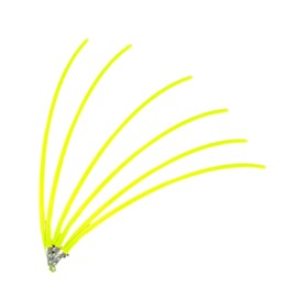 Milageto 100 Pieces String Trimmer Line Grass Trimmer Rope Cutter Strimmer Line Yellow Garden Grass Trimming Tool Weed Eater String