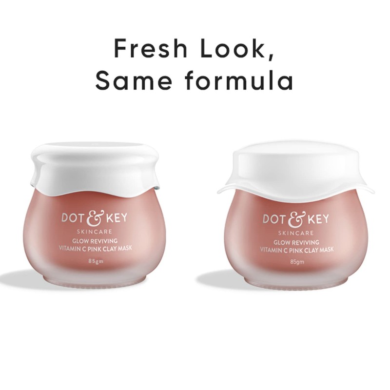 Dot & Key Glow Reviving Vitamin C Pink Clay Mask,