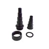 Male/Female BSP Plastic Pond Threaded Hosetail Adapter Reducer Pack -