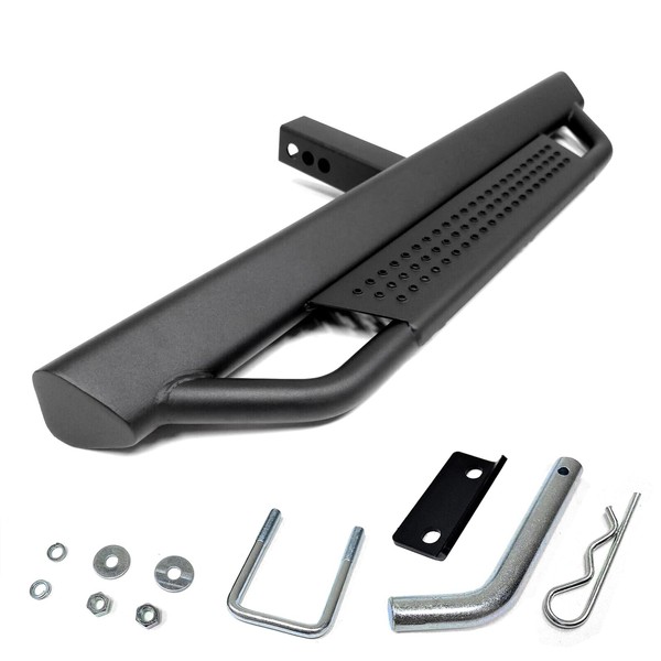 Matte Black Powder Coat 36" Triangular Tube Black Circle Pattern