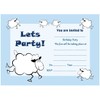 Artstore Sheep Birthday Party Invitations With White Envelopes - Pack