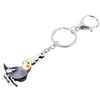YAYAKO Acrylic Parrot Keychain Cockatiel Bird Key Chains for Car