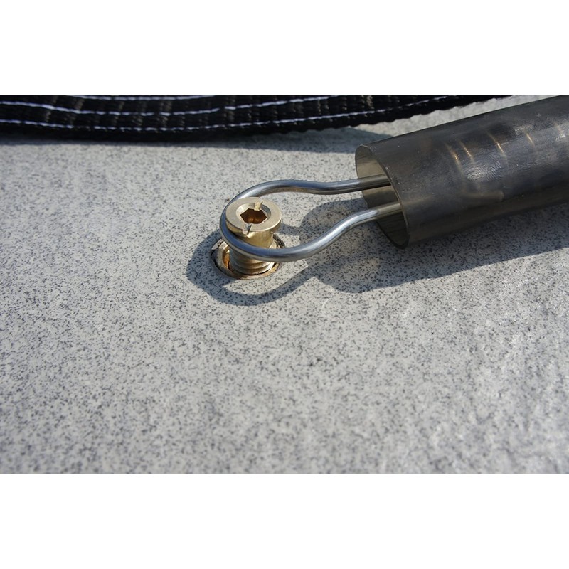 Poolzilla 50 Pack Pool Safety Cover Threaded Brass Insert Screw