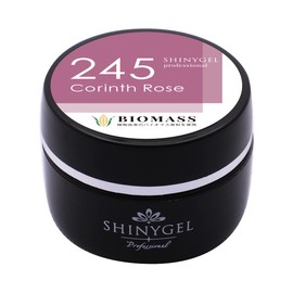 SHINYGEL Professional Shiny Gel, Biomascara Gel, 245/Colinthrose, 0.2 oz (4 g) (UV/LED Compatible) (JNA Certification Compatible)