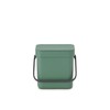 Brabantia Sort & Go Organic Bucket, Plastic, Fir Green, 3