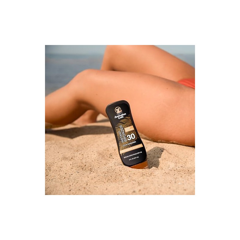 AUSTRALIAN GOLD SPF 30 Lotion Sunscreen with Instant Bronzer 8