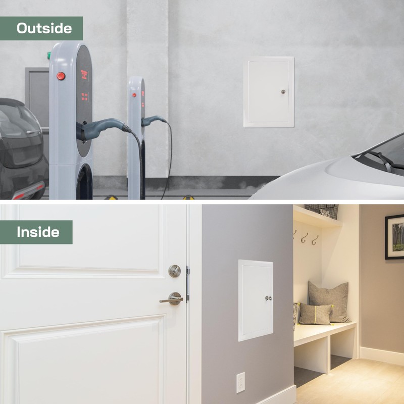 Vent Systems 8" x 12" Inch Lockable Metal Access Panel