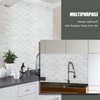 KASARO Peel and Stick Backsplash Shell Tiles, Mother of Pearl