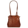 piké 017290 Women's Genuine Leather Backpack Shopper | Made in