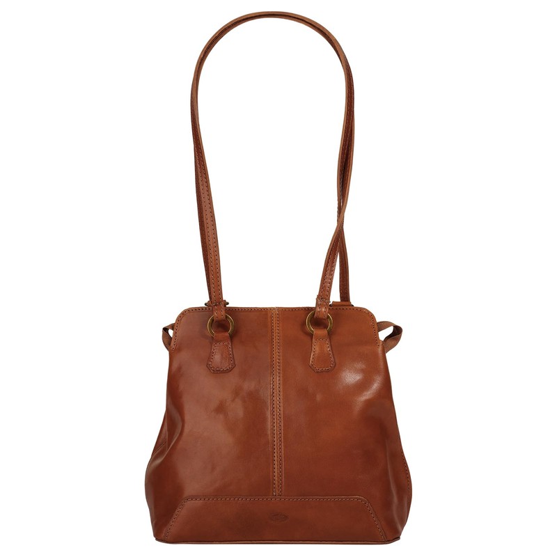 piké 017290 Women's Genuine Leather Backpack Shopper | Made in