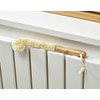 Addis Flexible Radiator Dusting Brush with Natural Bamboo handle, Natural,
