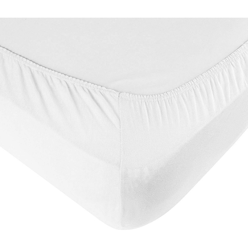 Family Bedding White Superking Fitted Sheet - Deep Pocket Soft