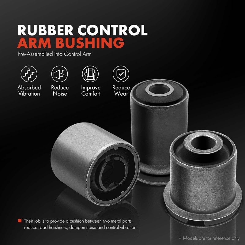 A-Premium 2 x Front Lower Control Arm, with Bushing, Compatible