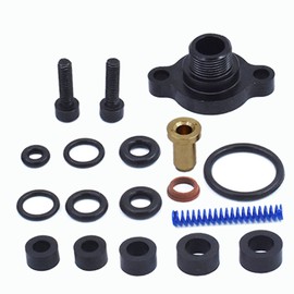 Fuel Pressure Regulator Billet Valve Cap Spring Kit CM-5016 for Ford E-350 E-450 F250 F-350 F-450 F-550 Super Duty V8 7.3L