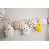 NICI 47740 Molang Rabbit Key Ring Pendant, Green 8 cm,