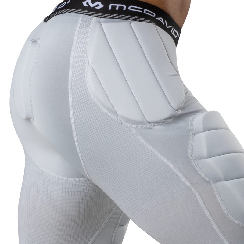 McDavid MD7418-80002-AS Rival Integrated 7-Pad ¾ Tight Grey AS