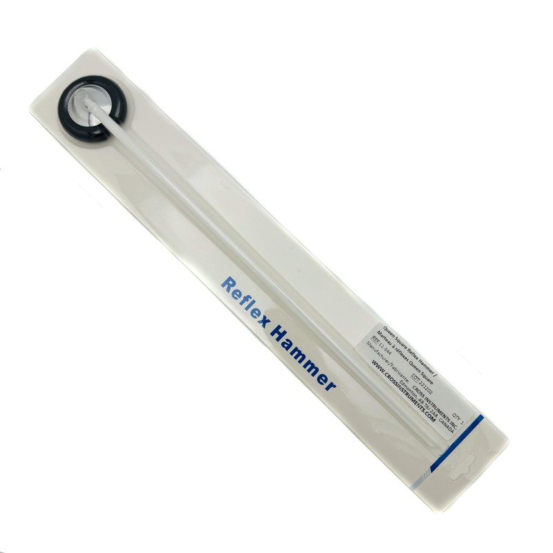 Cross Canada Queen Square Reflex Hammer for Clinical Diagnostic and