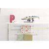 Custom Size 3/16'' X 12'' X 24'' Pegboard White Panel