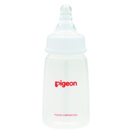 Pigeon Flexible Slim Neck Baby Bottle for 0+ Months Babies, 120ml, PP, 1-Pack